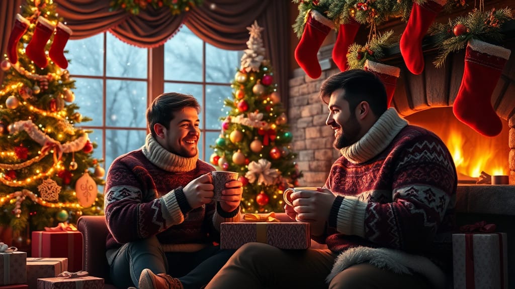 Cozy Christmas with Friends: A Festive Celebration