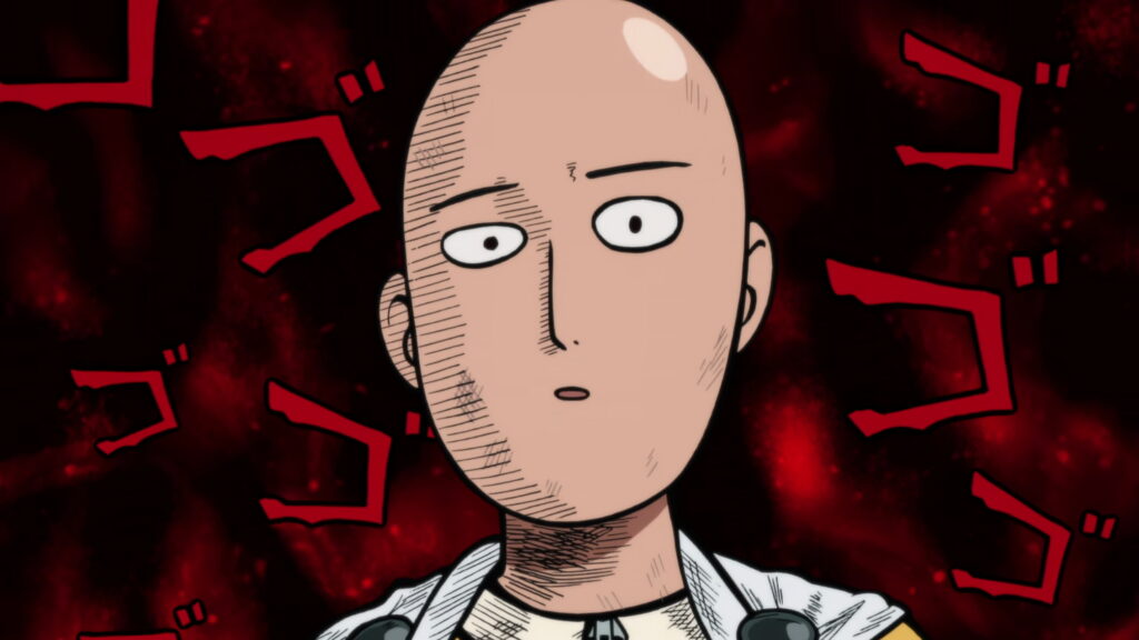 one punch man shocked