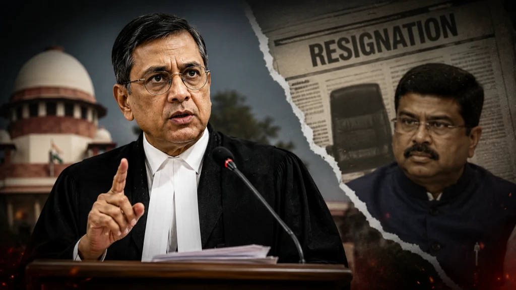 CJP Stands Firm on Pradhan Resignation