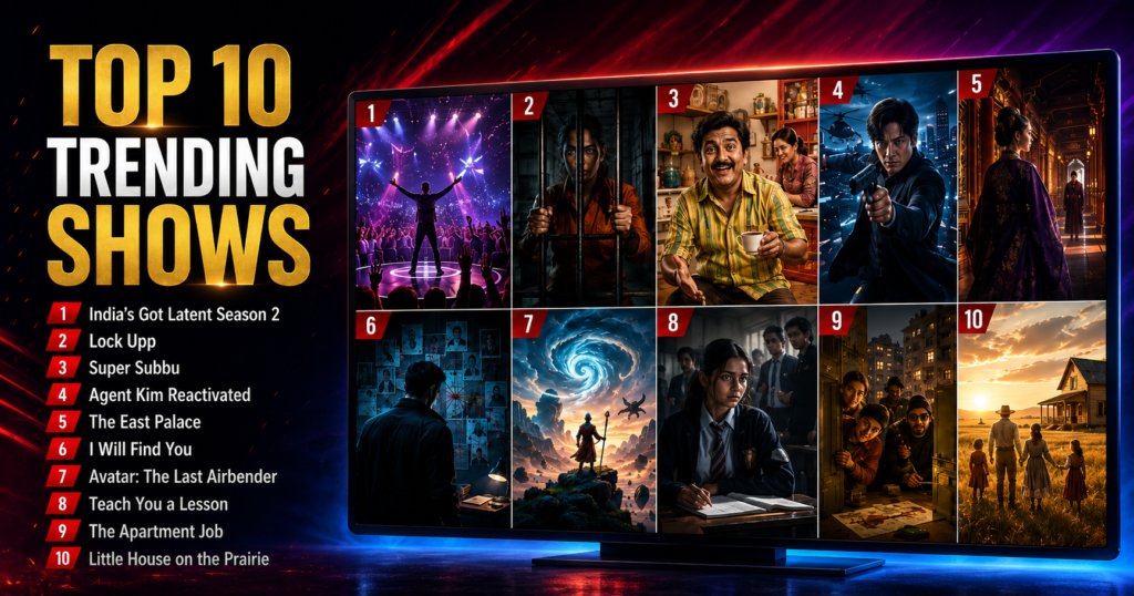 Top 10 Shows Trending on Netflix India Right Now: What to Watch and What Each Series Is About