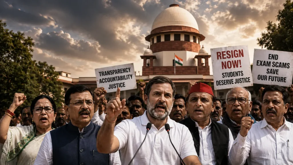 Opposition Parties Support the Demand