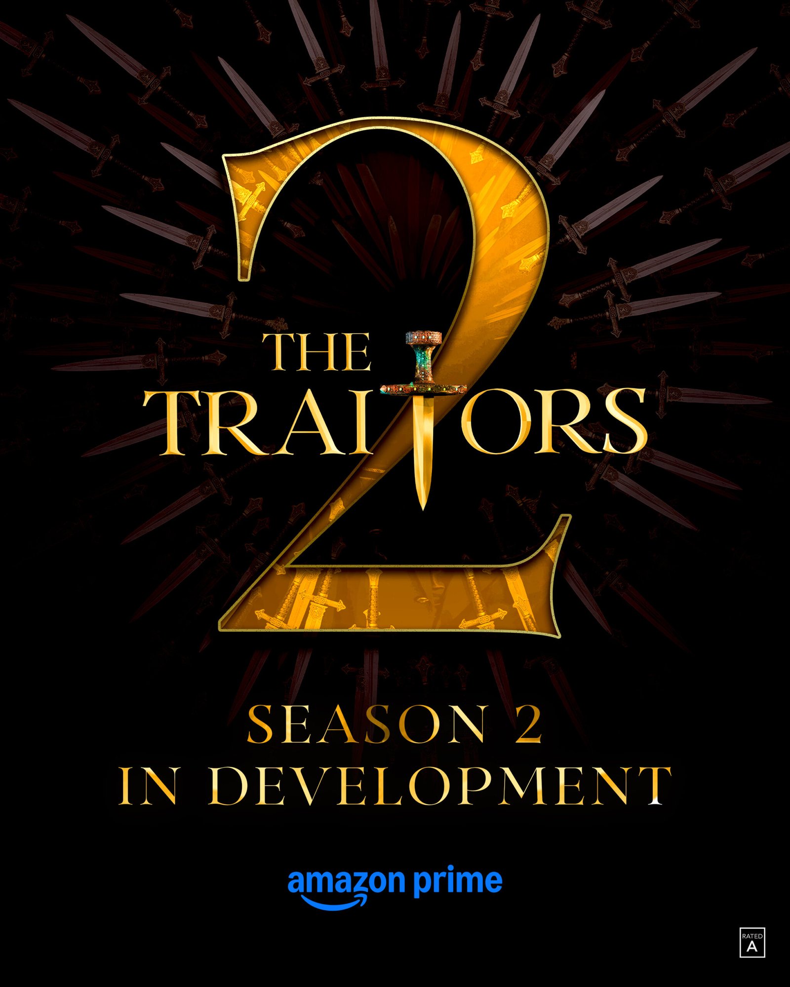 The official announcement poster of The Traitors Season 2